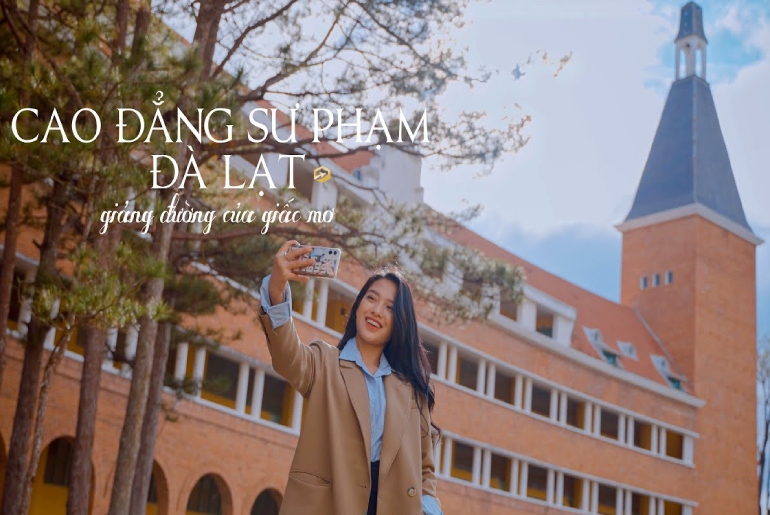 Trường cao đẳng sư phạm Đà Lạt công trình cổ nhất ở Đà Lạt.