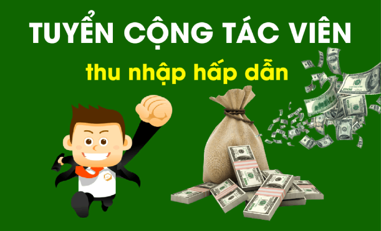 Tuyển cộng tác viên các ngành trên toàn quốc - Du lịch Thủ Đức