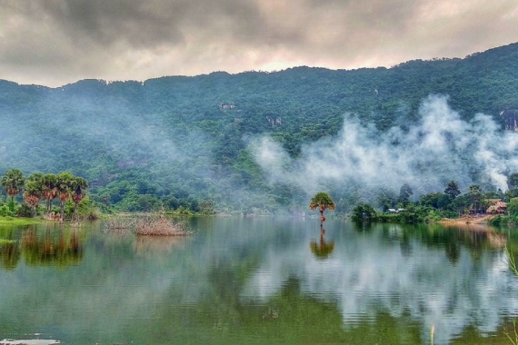 Hồ Ô Thum: Viên ngọc xanh giữa núi rừng Tri Tôn