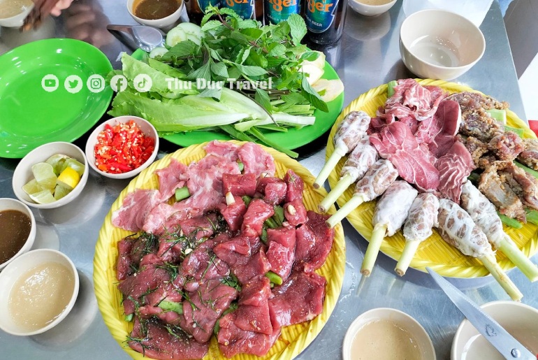 Bò Bảy Món Núi Sam – Đặc Sản Linh Thiêng Đất Châu Đốc