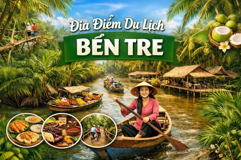 Khám Phá Những Địa Điểm Du Lịch Tiêu Biểu Của Tỉnh Bến Tre