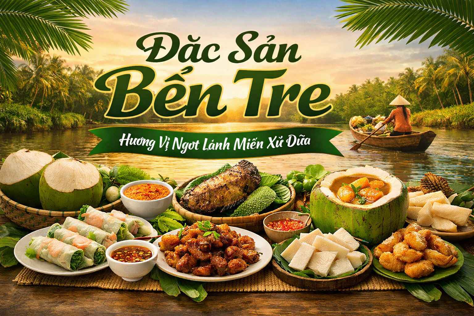 Khám Phá Đặc Sản Bến Tre – Tinh Hoa Ẩm Thực Miệt Vườn