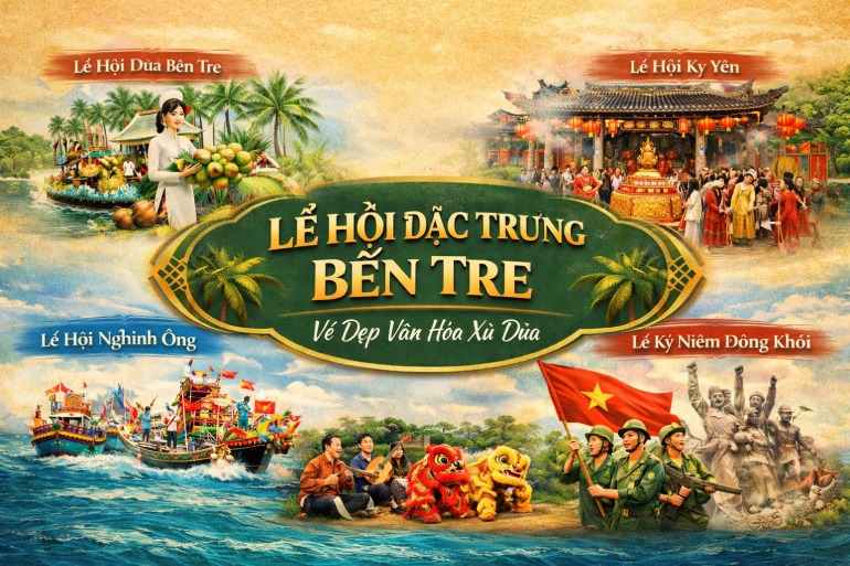 Khám phá những lễ hội đặc trưng của tỉnh Bến Tre