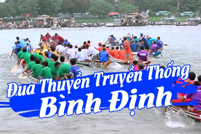 Lễ hội đua thuyền truyền thống - Nét văn hóa của người dân Bình Định